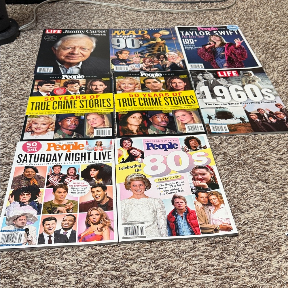 Set a special edition, people in life’s magazines brand new